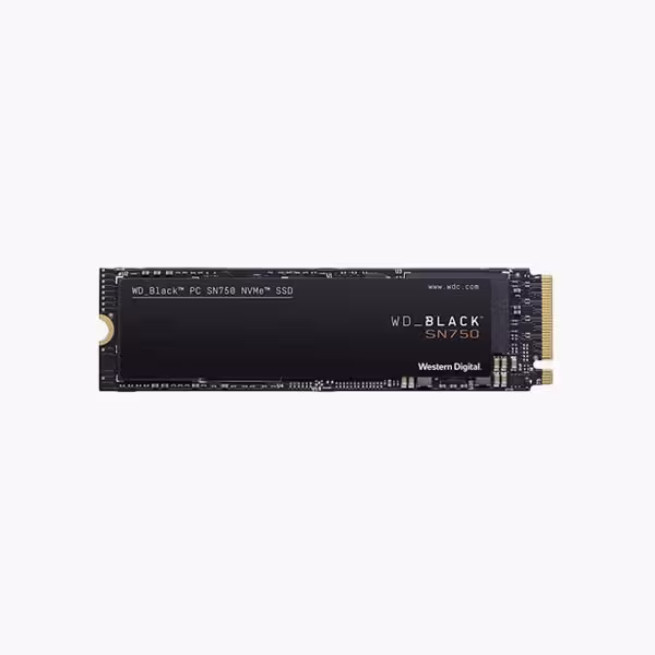 حافظه SSD وسترن دیجیتال مدل BLACK SN750 NVME ظرفیت 1 ترابایت